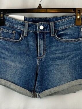 Joe's Jeans High Waist Denim Shorts - Blue
